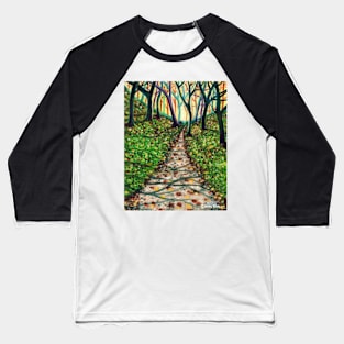 'Blue Ridge Ruminations #5' Baseball T-Shirt